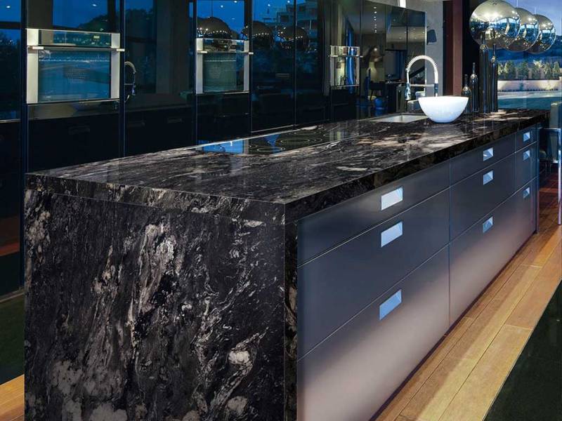 Titanium Black Granite Slabs in India | Indian Granite exporter in India