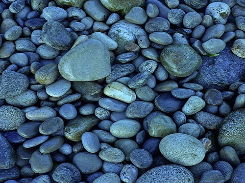 Blue Pebbles